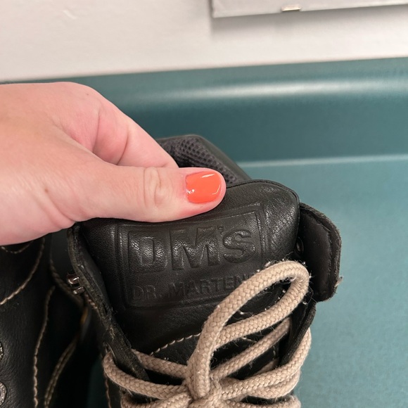 Dr. Martens Black and Tan Lace Up Boots - Picture 3 of 10